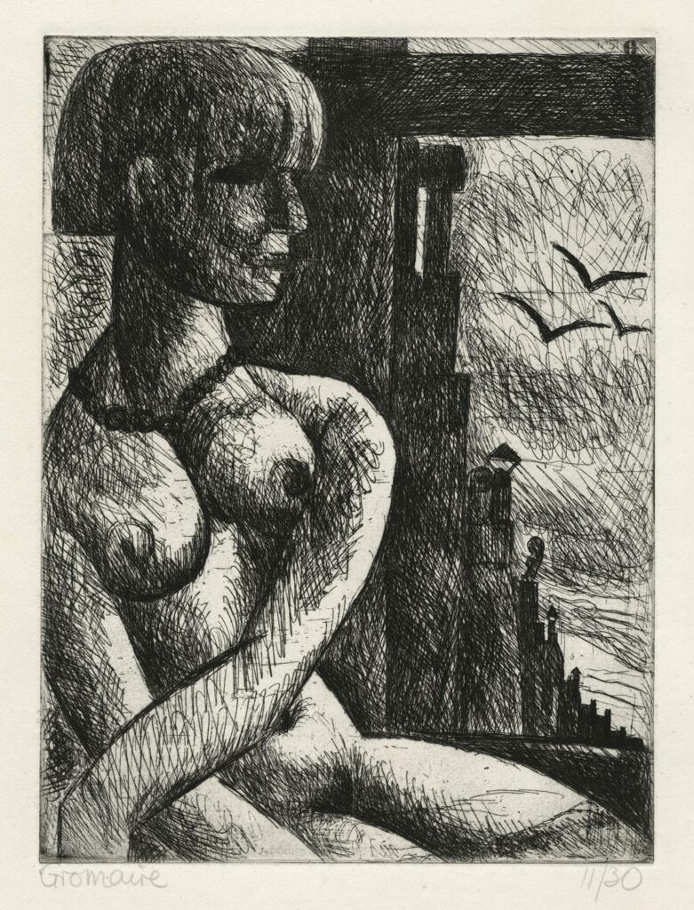 Gromaire – Nu à la fenêtre