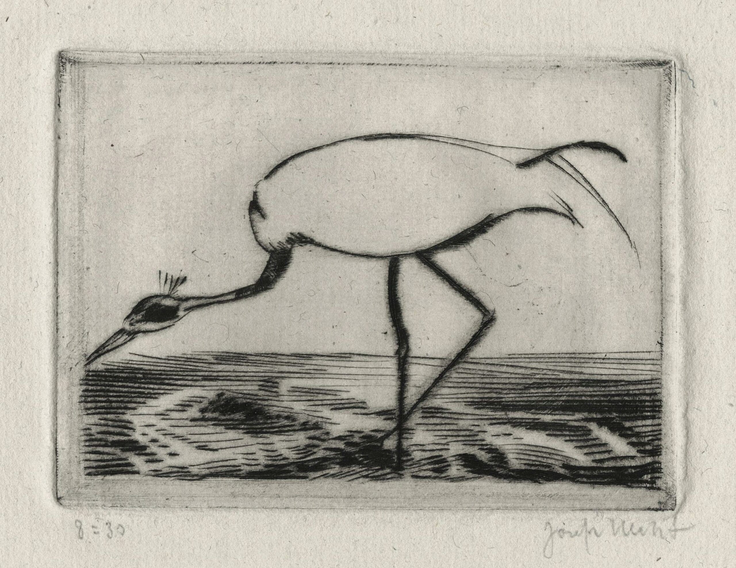 HECHT Joseph — Aigrette II