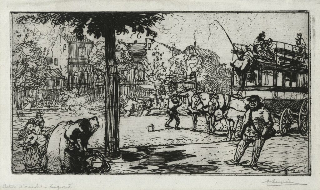 Lepère – Station d’Omnibus à Vaugirard