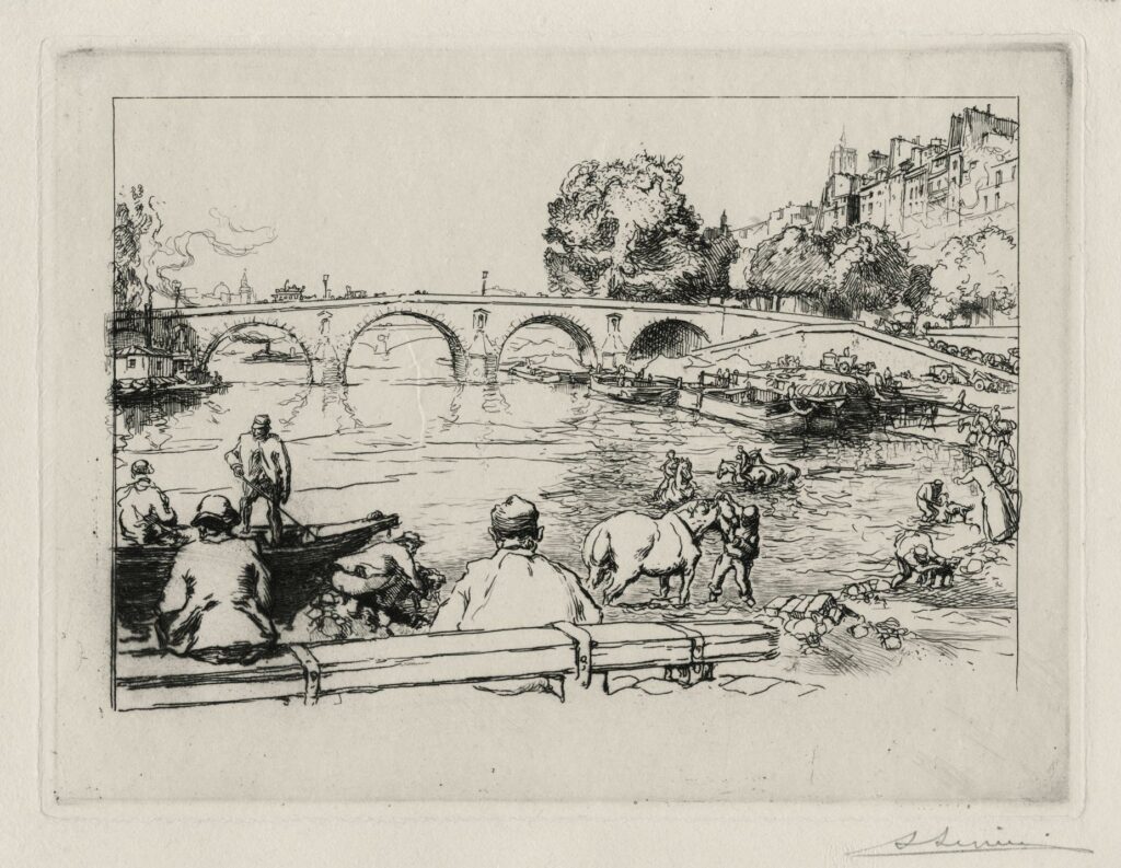 Lepère – L’Abreuvoir au Pont Marie