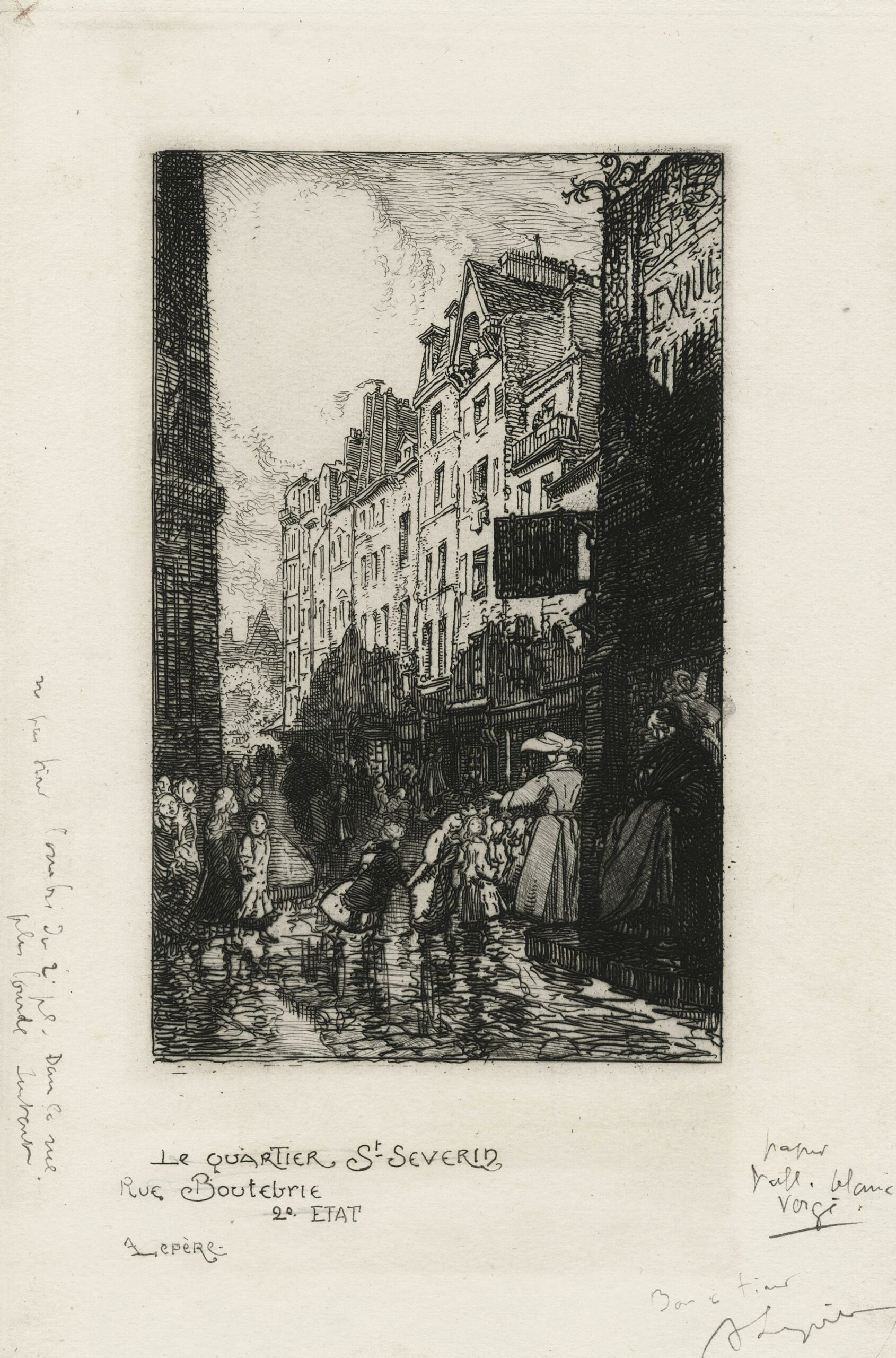 LEPÈRE Auguste — Rue Boutebrie