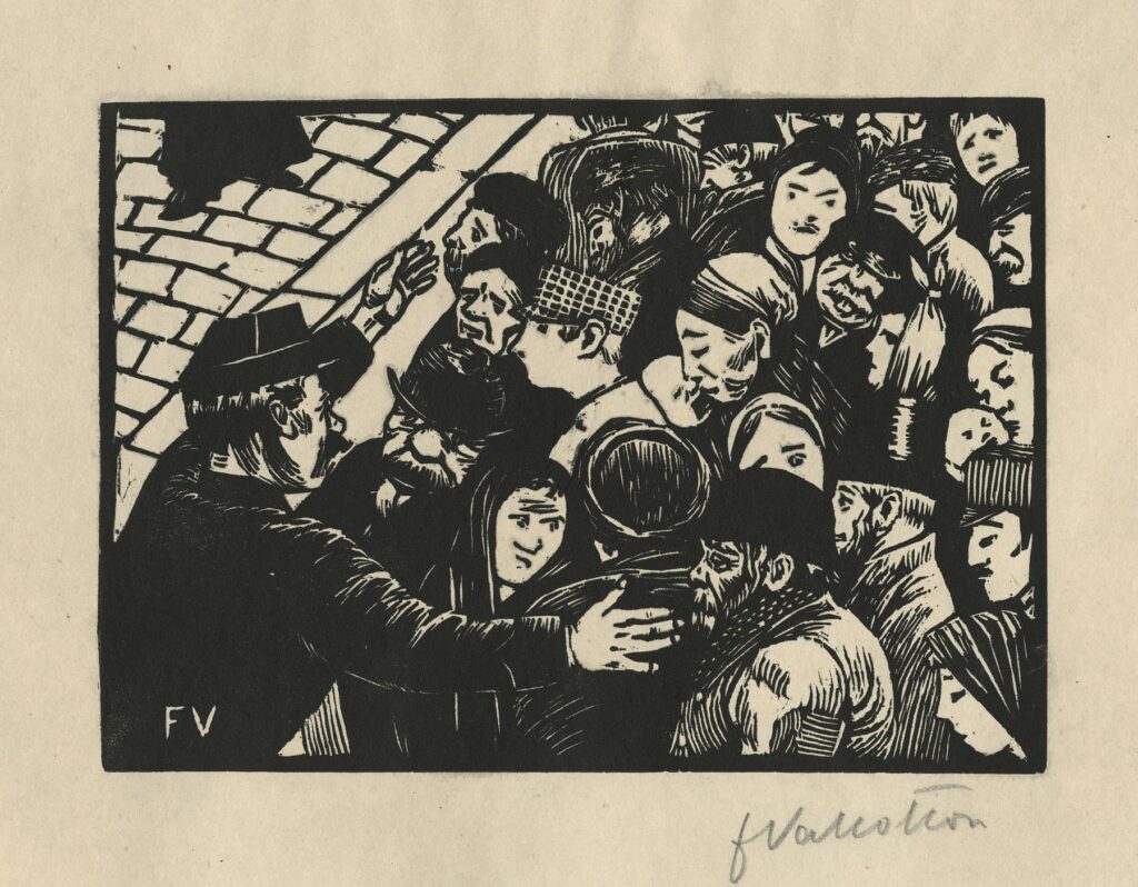 Vallotton – La Foule à Paris