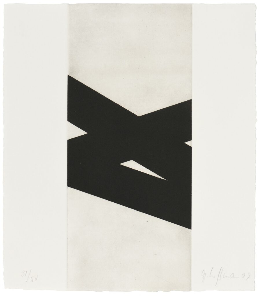 Hoffmann – Sans titre (composition en noir et blanc)