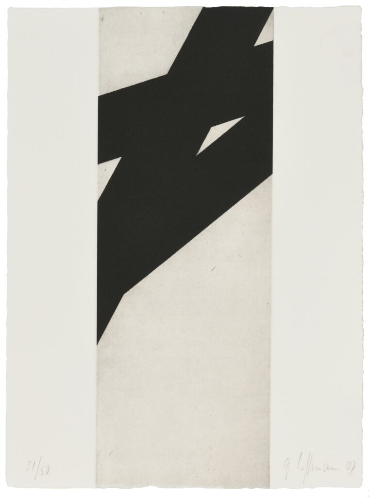 Hoffmann – Sans titre (composition en noir et blanc)