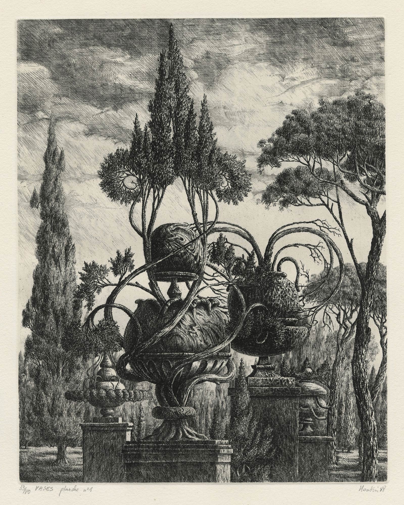 HOUTIN François — Vases, planche n°1