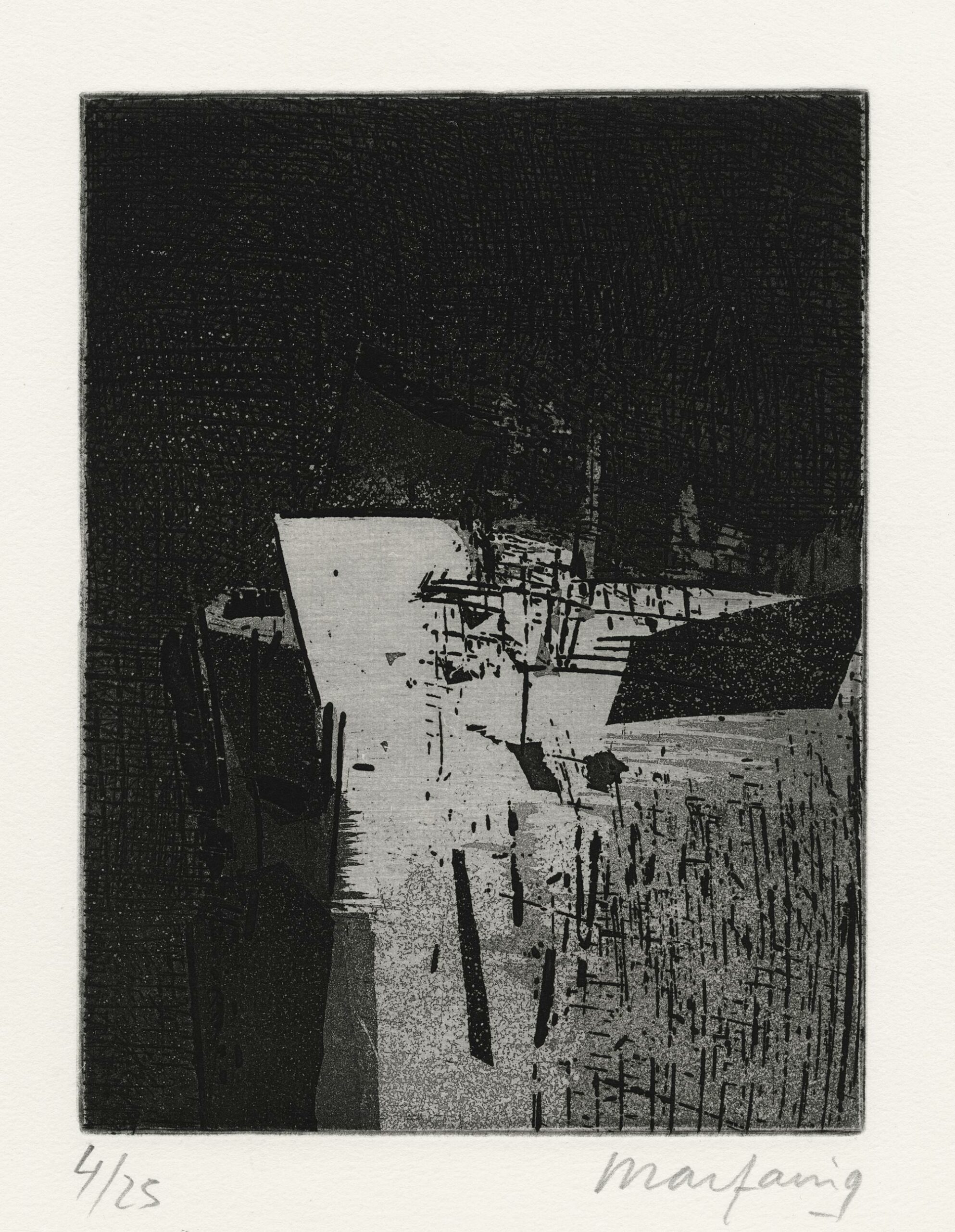 MARFAING André — Sans titre