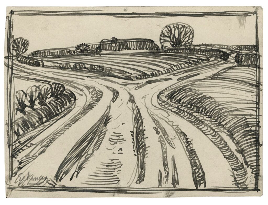Eekman – Chemins au milieu des champs
