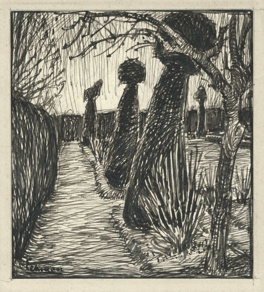 Eekman – Jardin entouré d’une haie