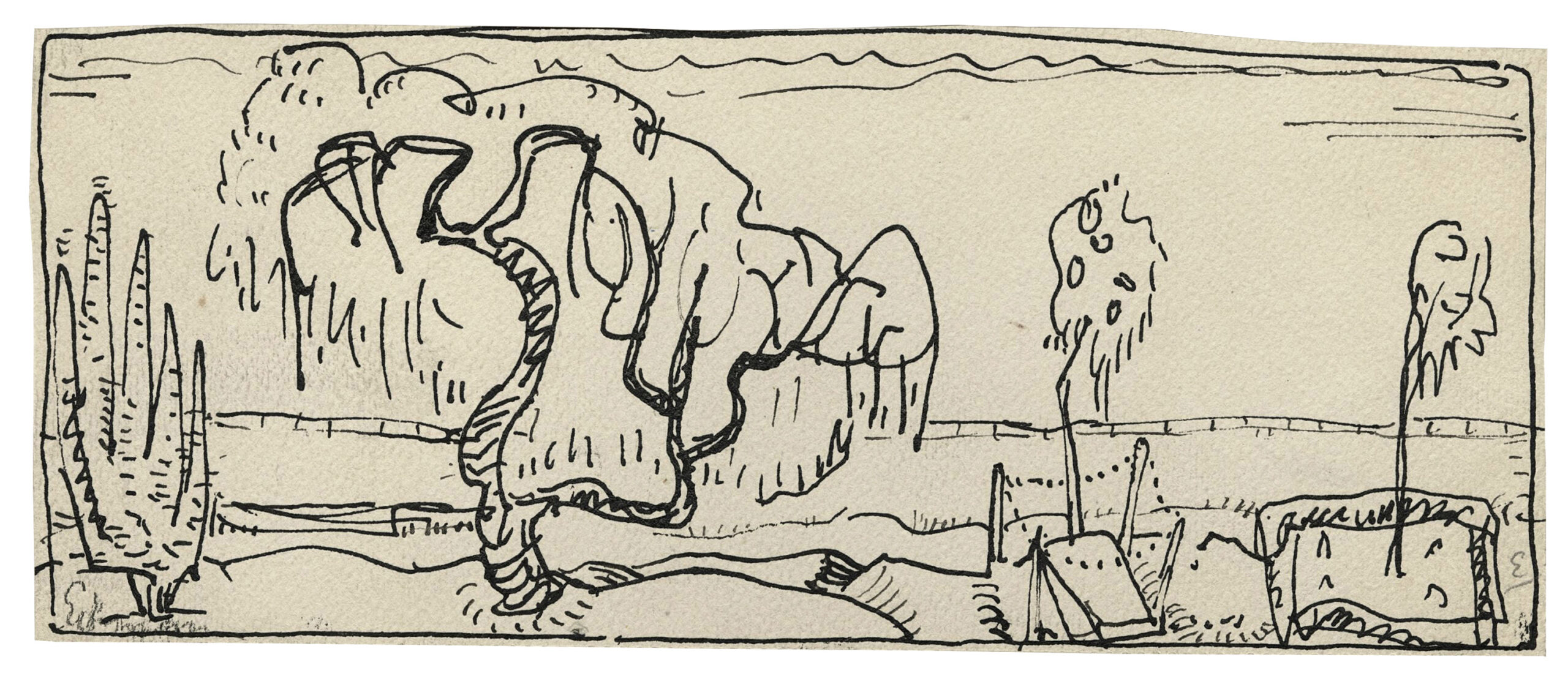 EEKMAN Nicolaas Mathijs — Saule pleureur, Veere