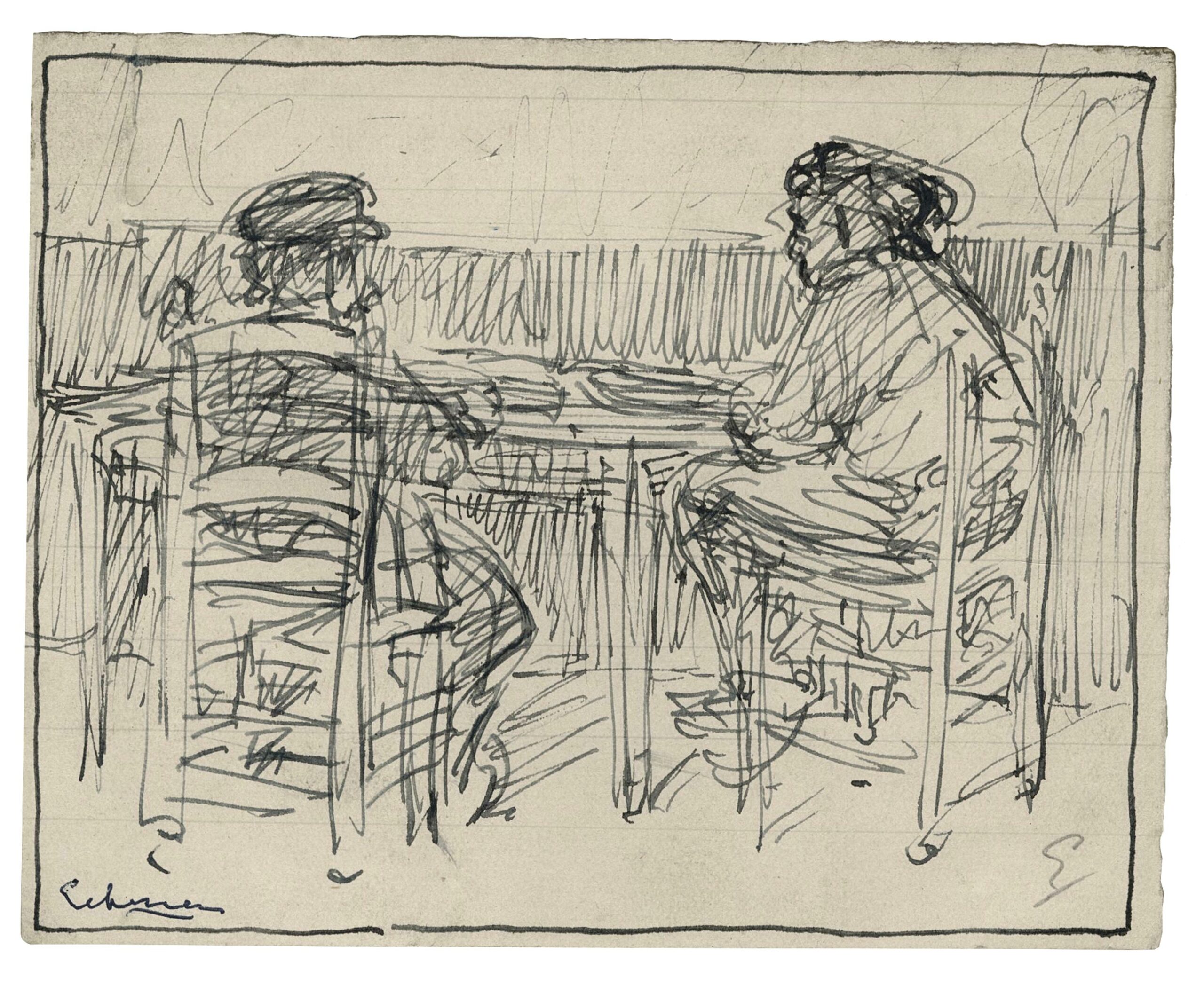 EEKMAN Nicolaas Mathijs — À table