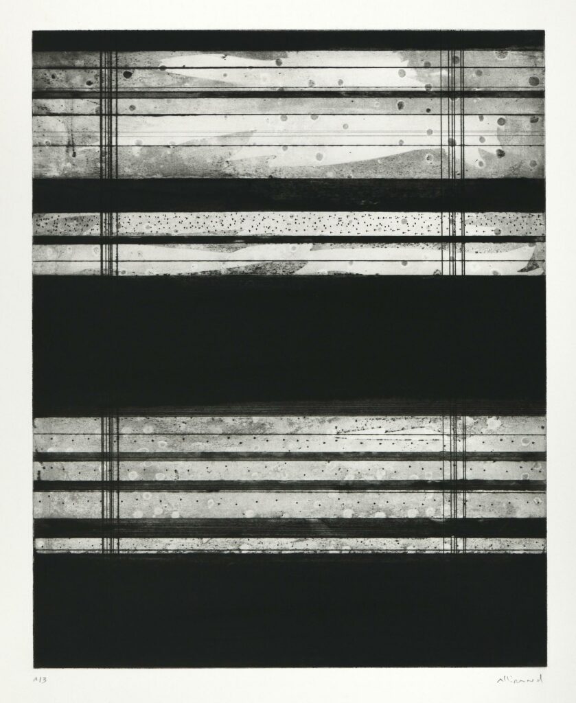 Allirand – Sans titre (composition en noir et gris)