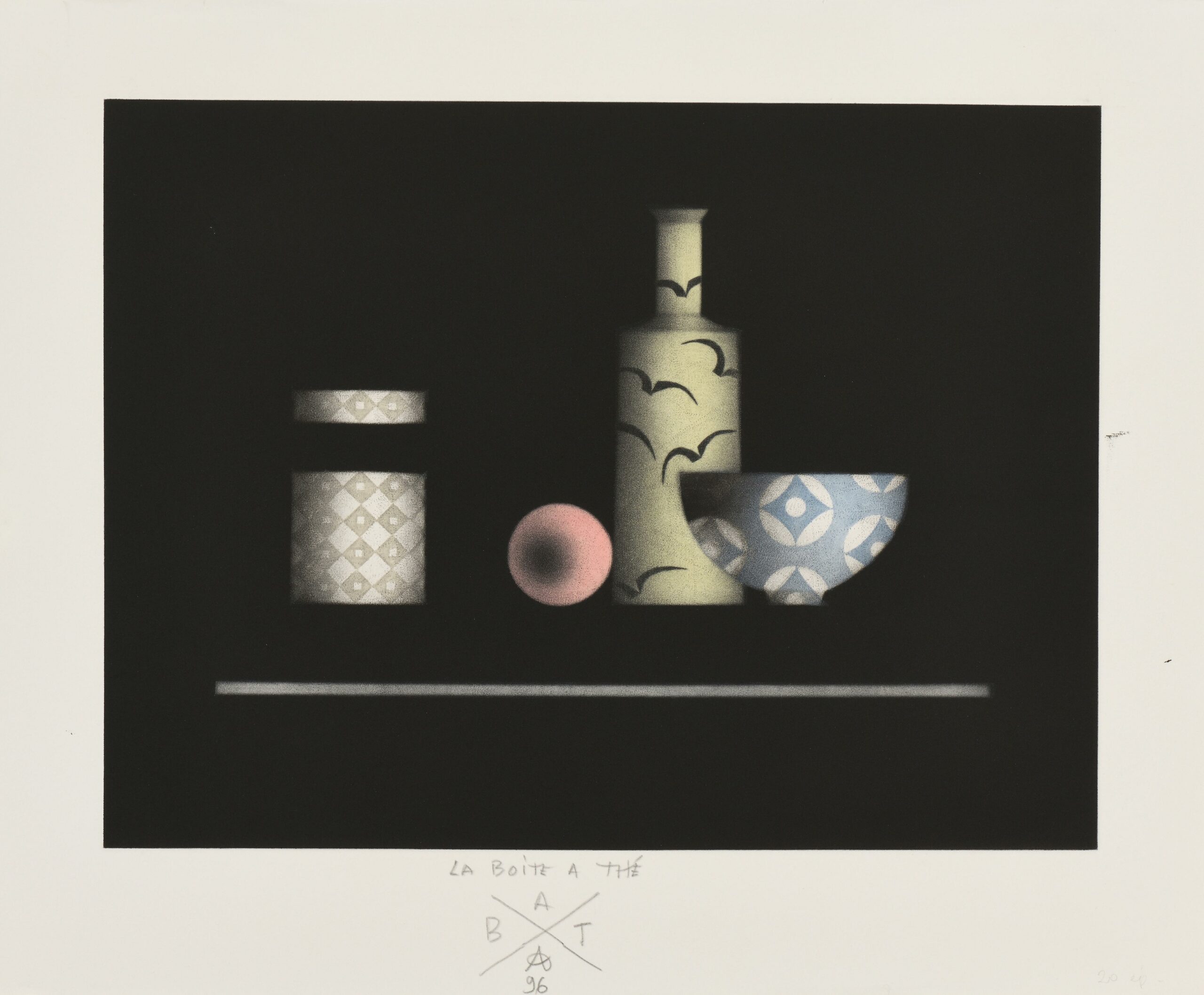 AVATI Mario — La boîte à thé