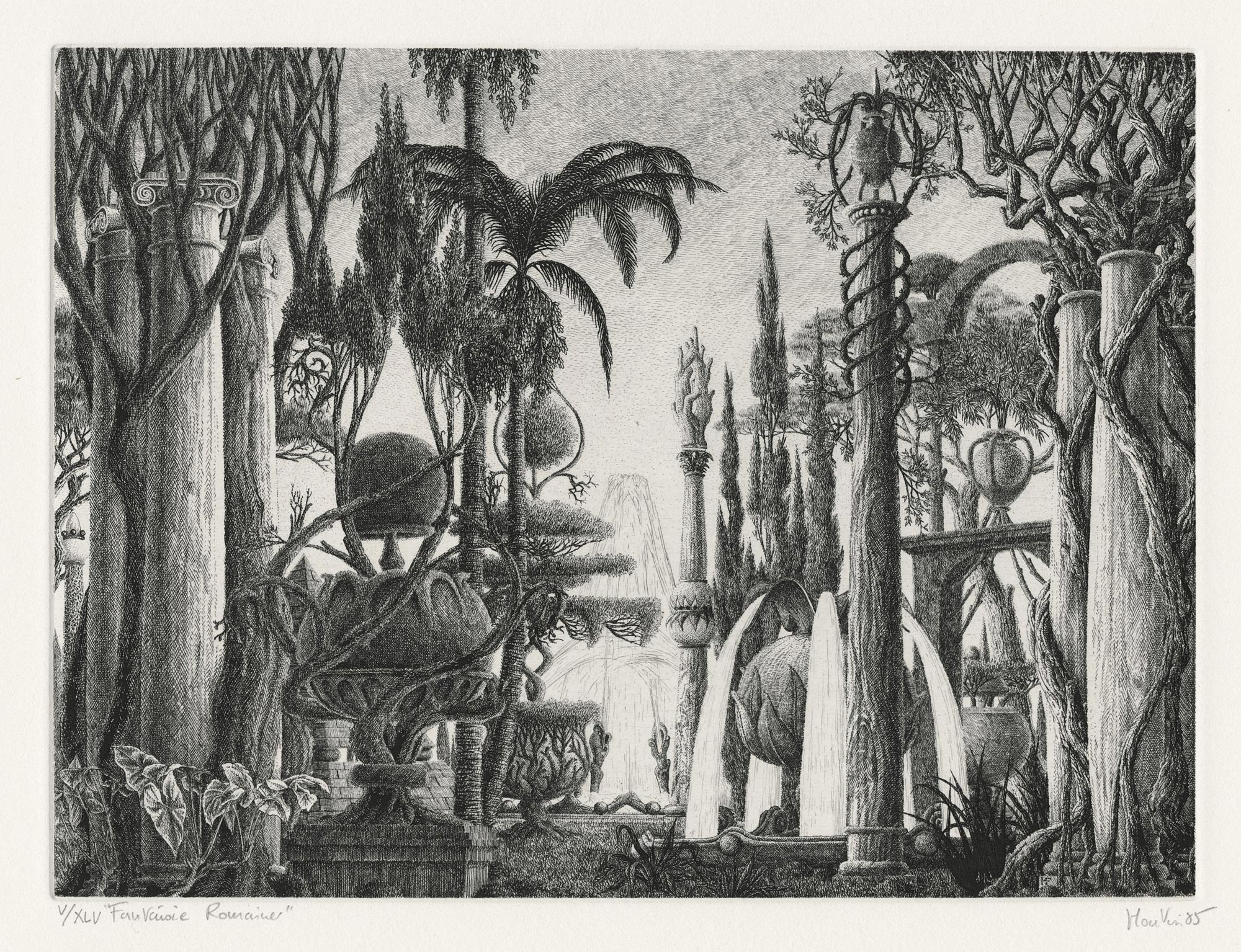 HOUTIN François — Fantaisie romaine