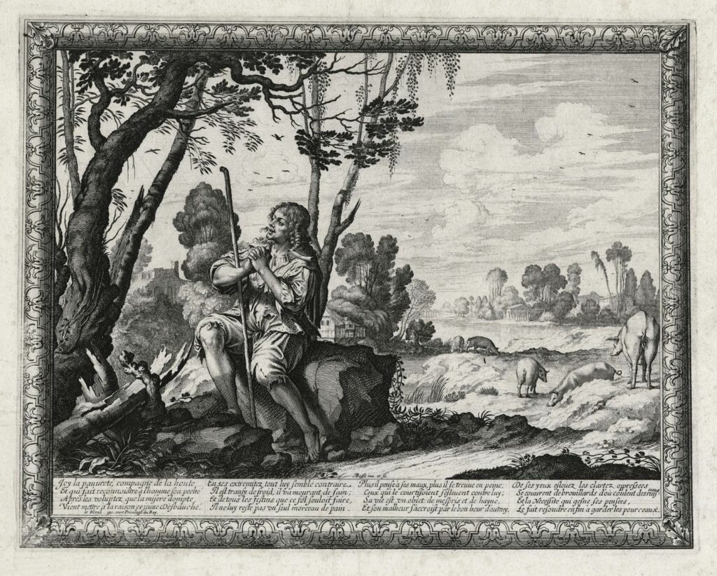 Bosse – Le Fils prodigue réduit à garder des cochons