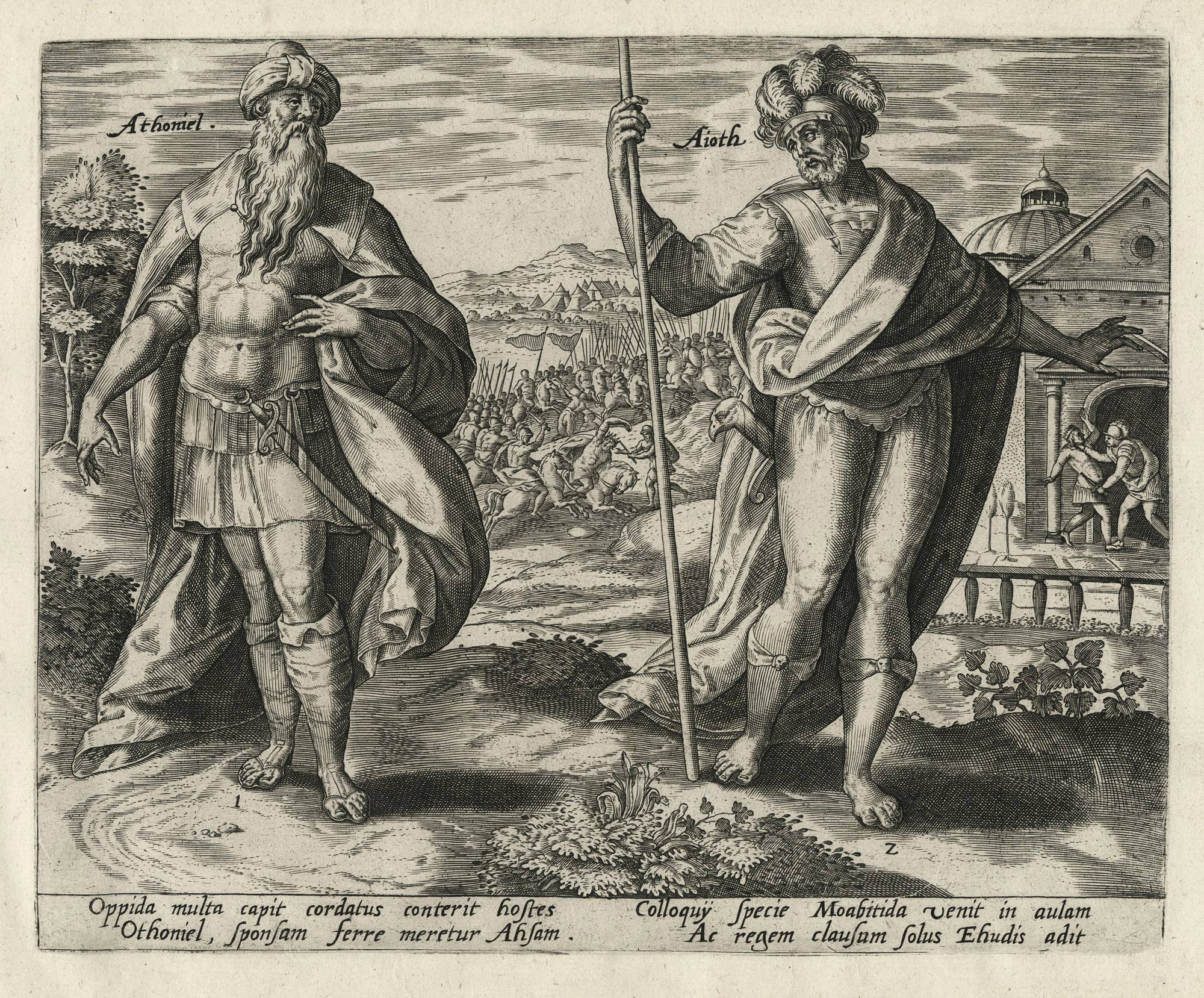 COLLAERT I Hans — Les douze juges d’Israël