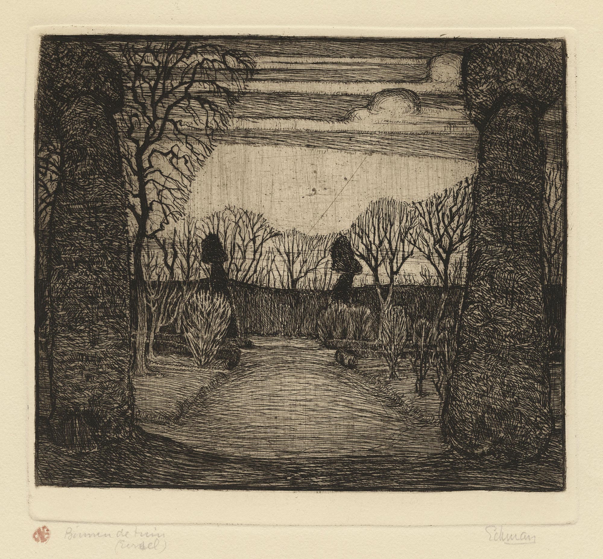 EEKMAN Nicolaas Mathijs — A l’intérieur du jardin