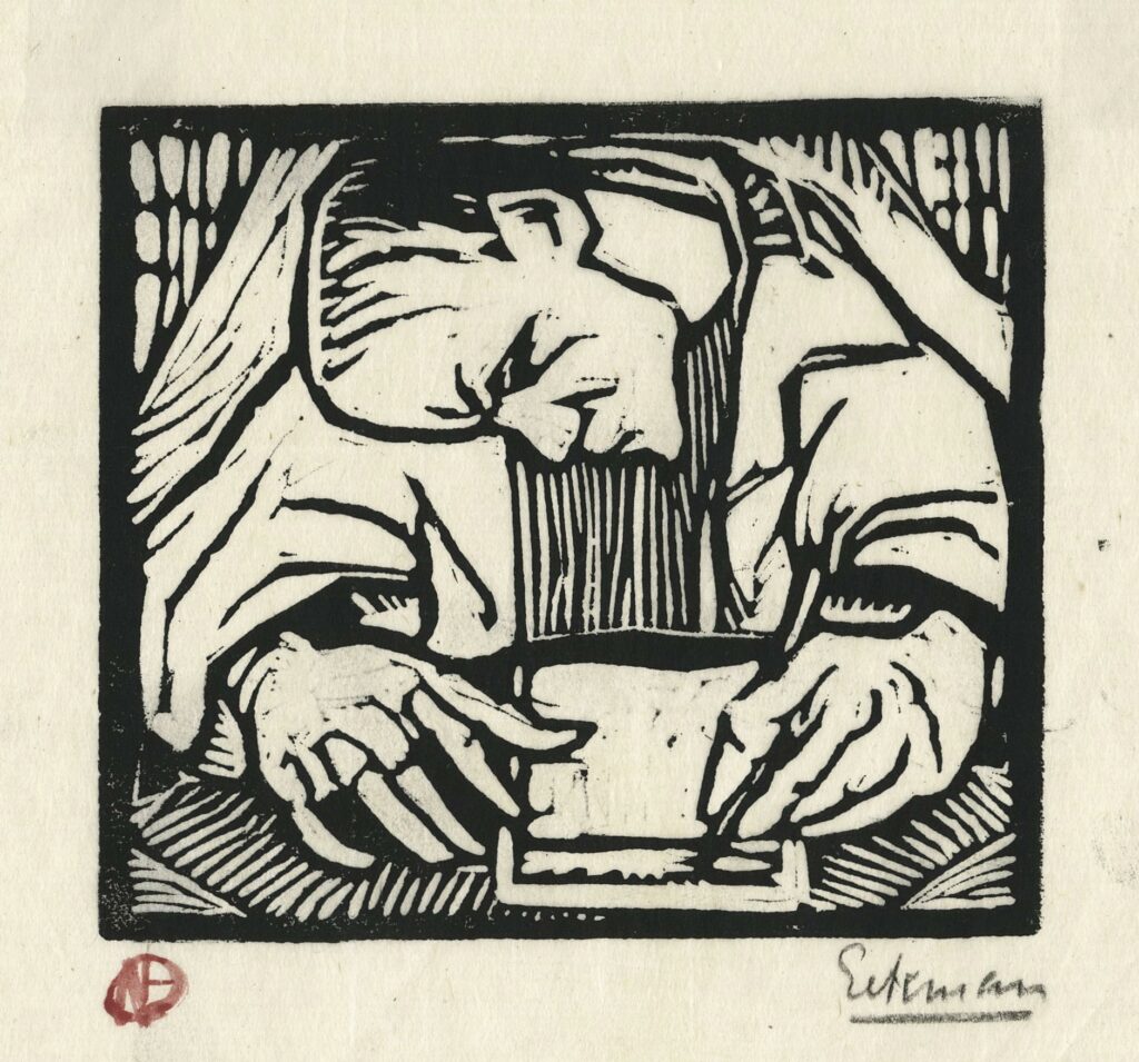 Eekman – Le graveur au travail