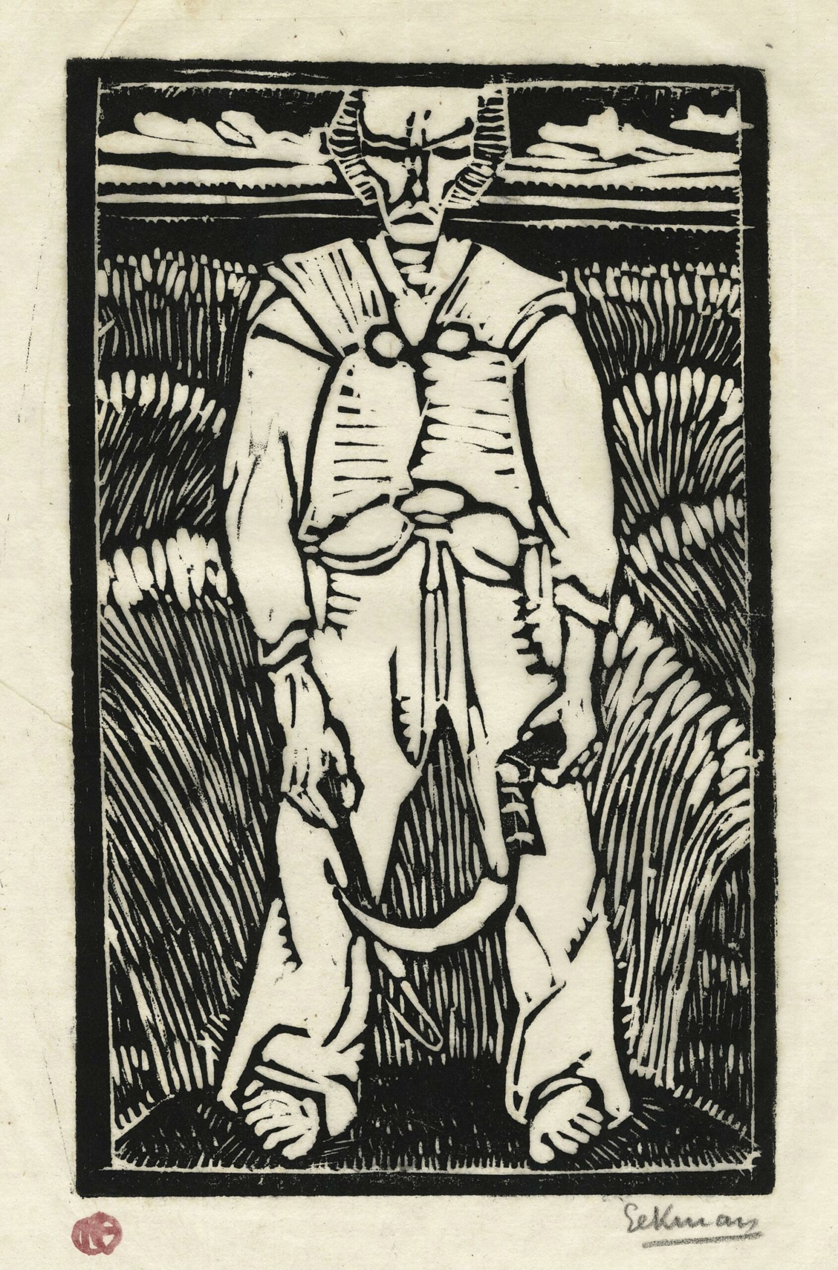 EEKMAN Nicolaas Mathijs — Maair (Le faucheur)