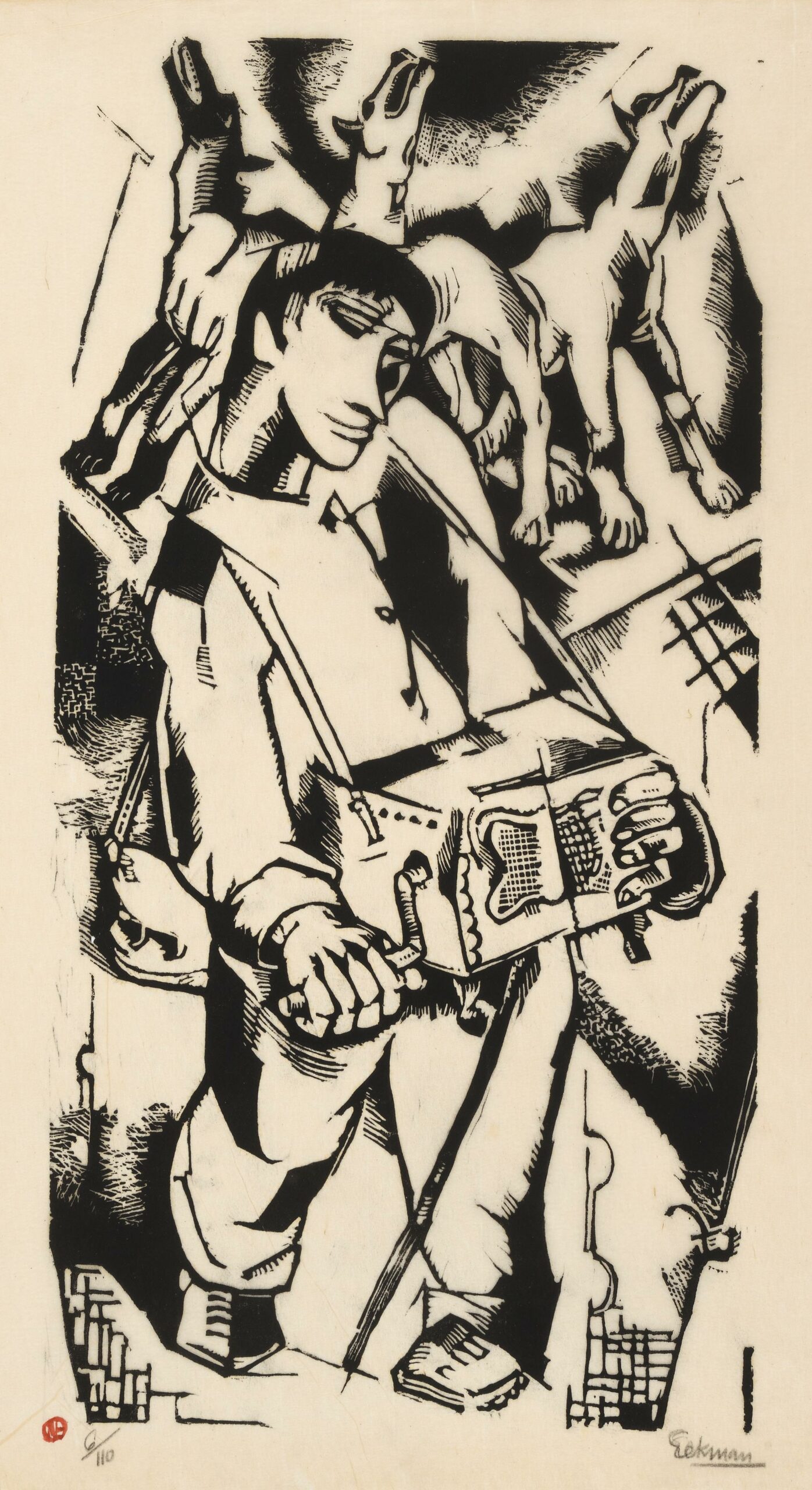 EEKMAN Nicolaas Mathijs — Joueur d’orgue de Barbarie