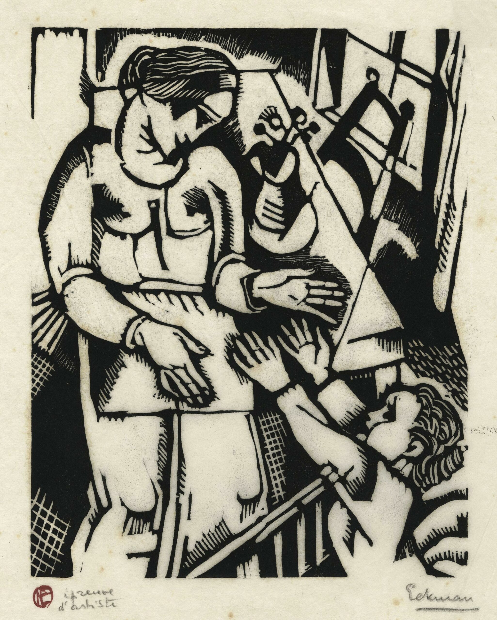 EEKMAN Nicolaas Mathijs — Mère et enfant