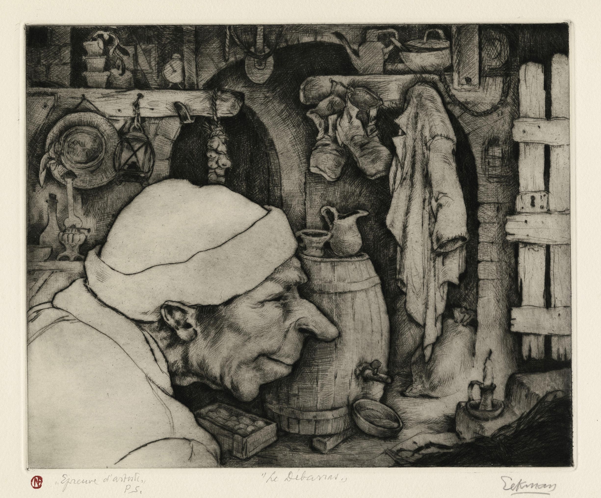 EEKMAN Nicolaas Mathijs — Le débarras