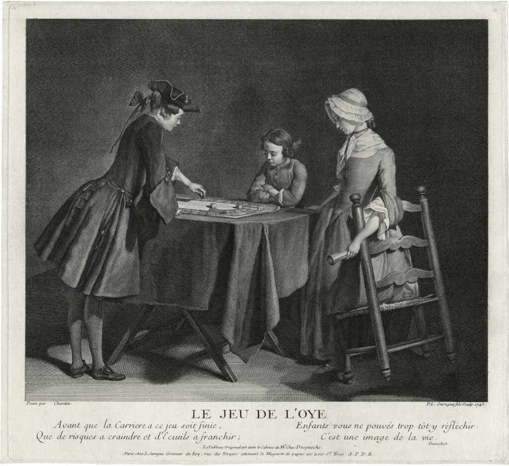 Chardin – Le jeu de l&rsquo;oie