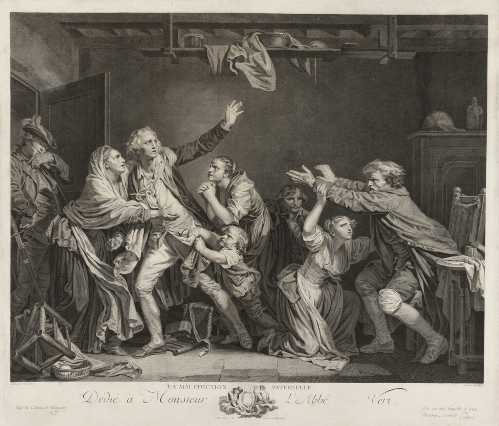 Greuze – La malédiction paternelle