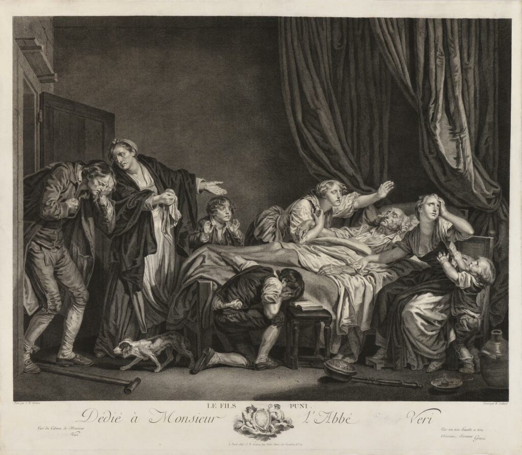 Greuze – Le fils puni