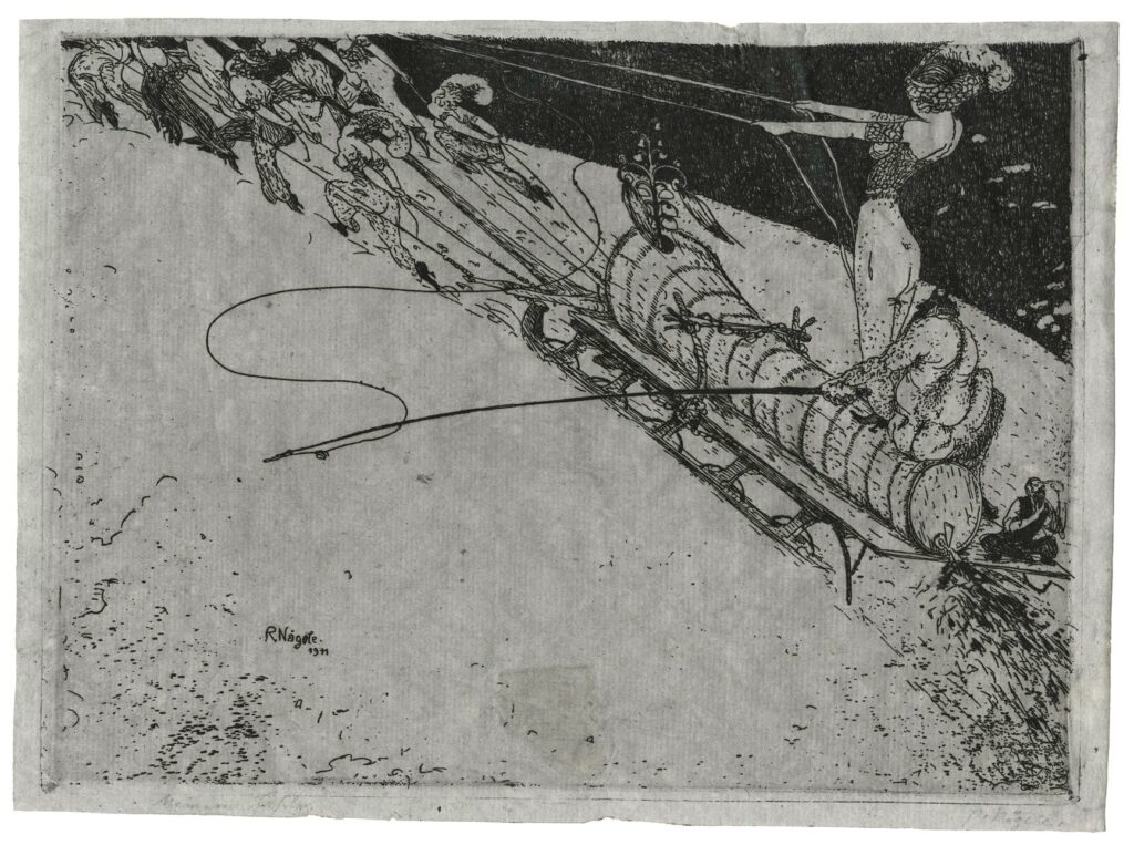 Nagële – Schlittenfahrt (Promenade en traineau)