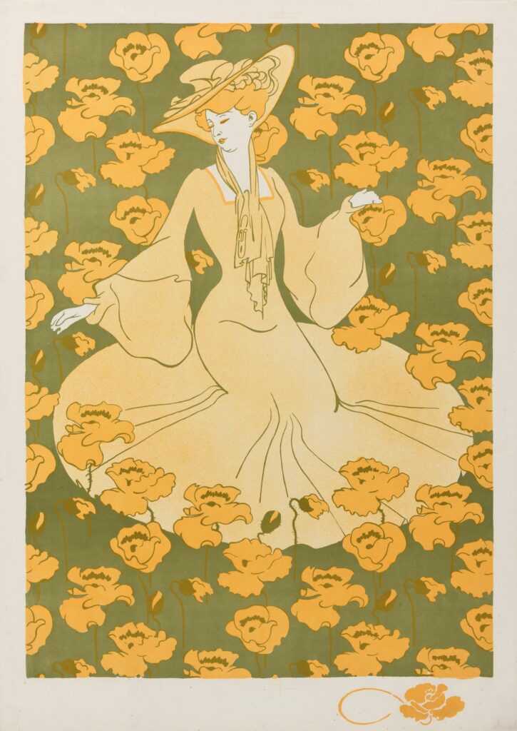Roubille – Femme dans un jardin