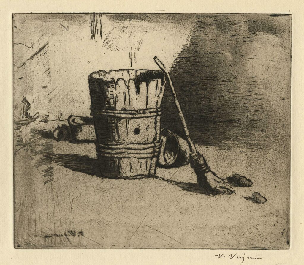 Vignon – Balai et tonneau