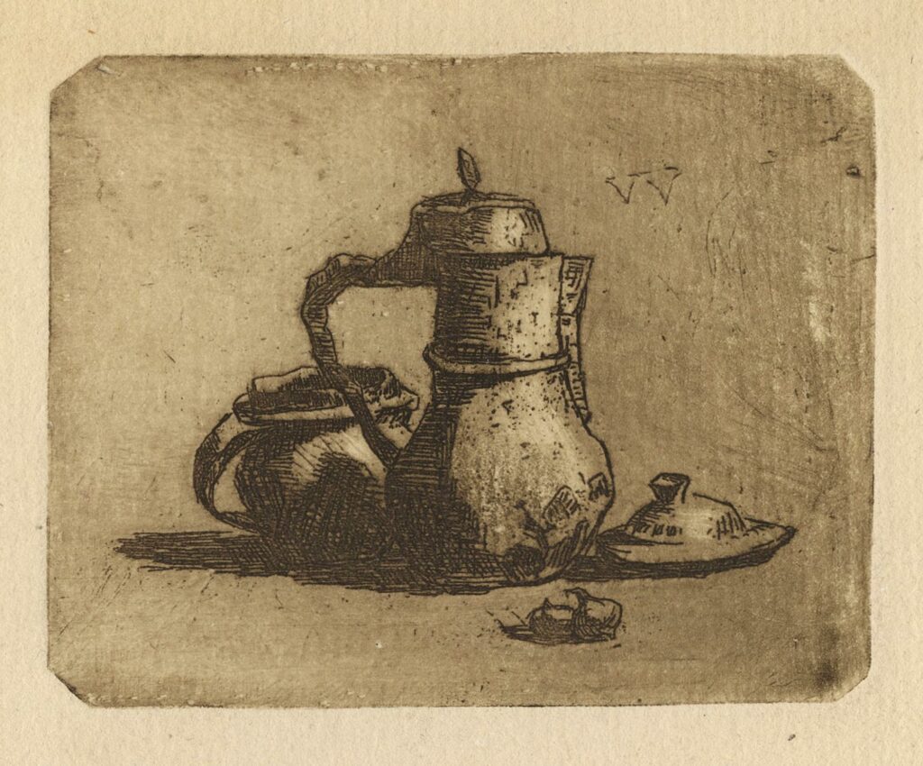 Vignon – Cafetière et sucrier