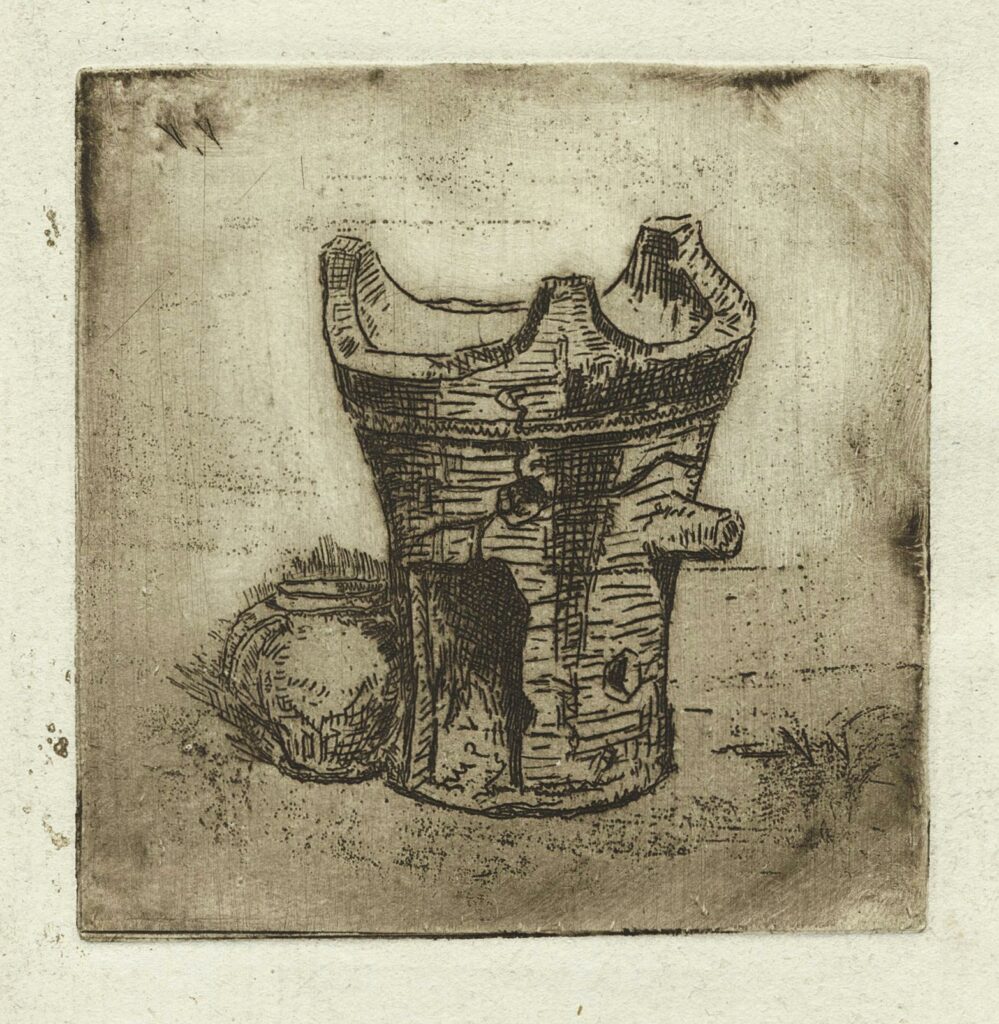 Vignon – Réchaud et petite cruche