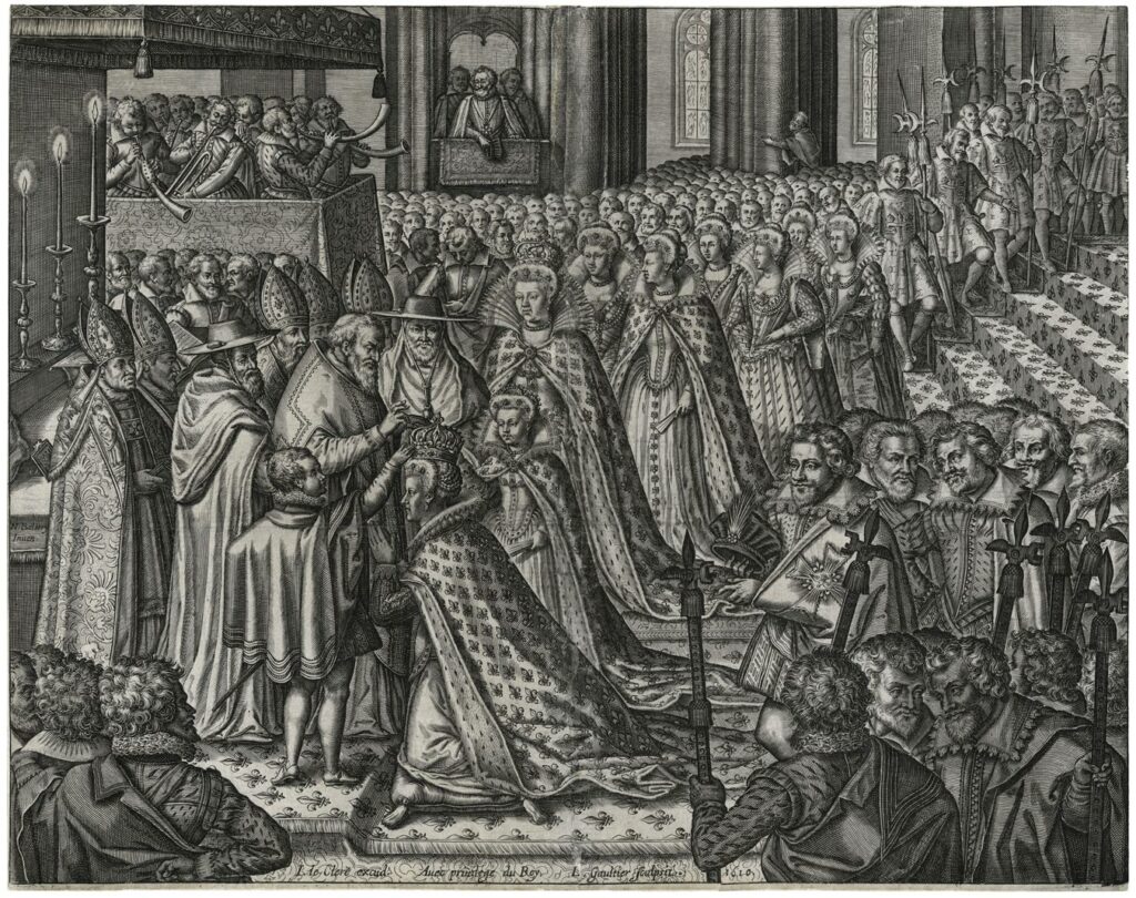 Gaultier – Portrait du sacre et couronnement de Marie de Médicis