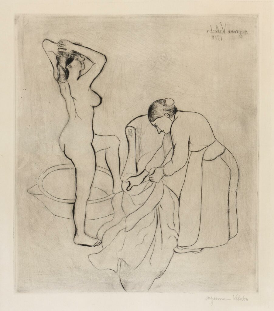 Valadon – Femme aux gros seins et femme vieille