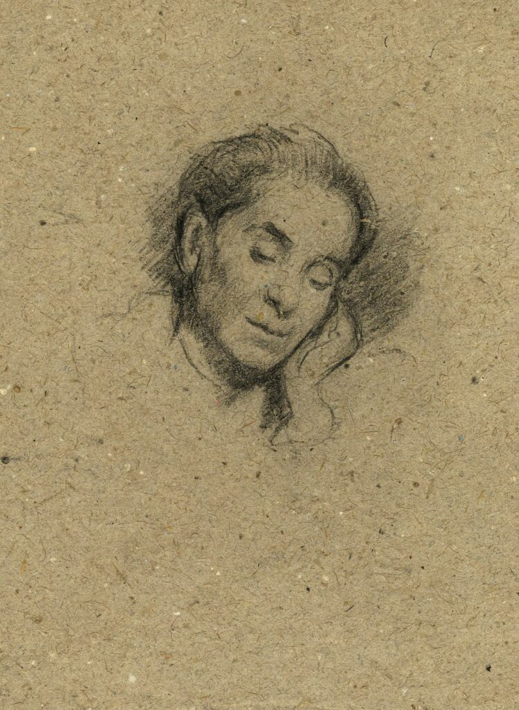 Desboutin – Portrait de Madame Desboutin