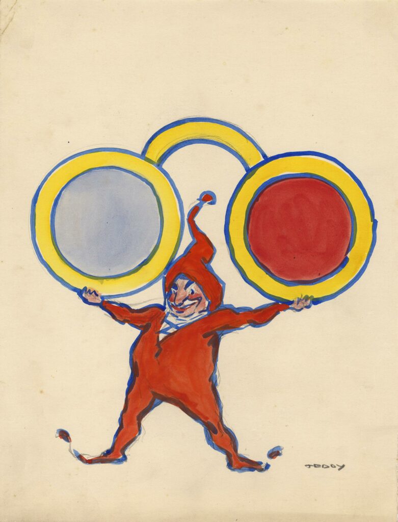 Saunier – Lutin aux lunettes