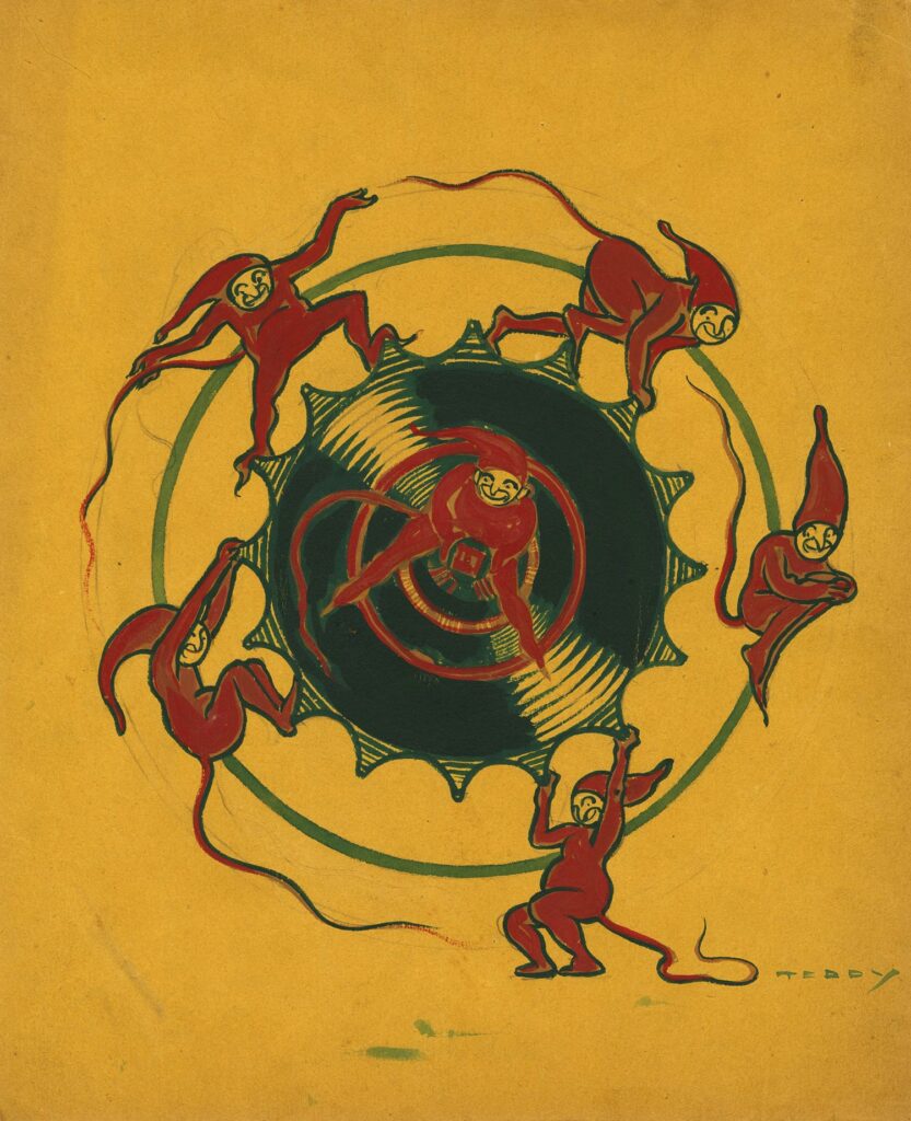 Saunier – Lutins à la roue