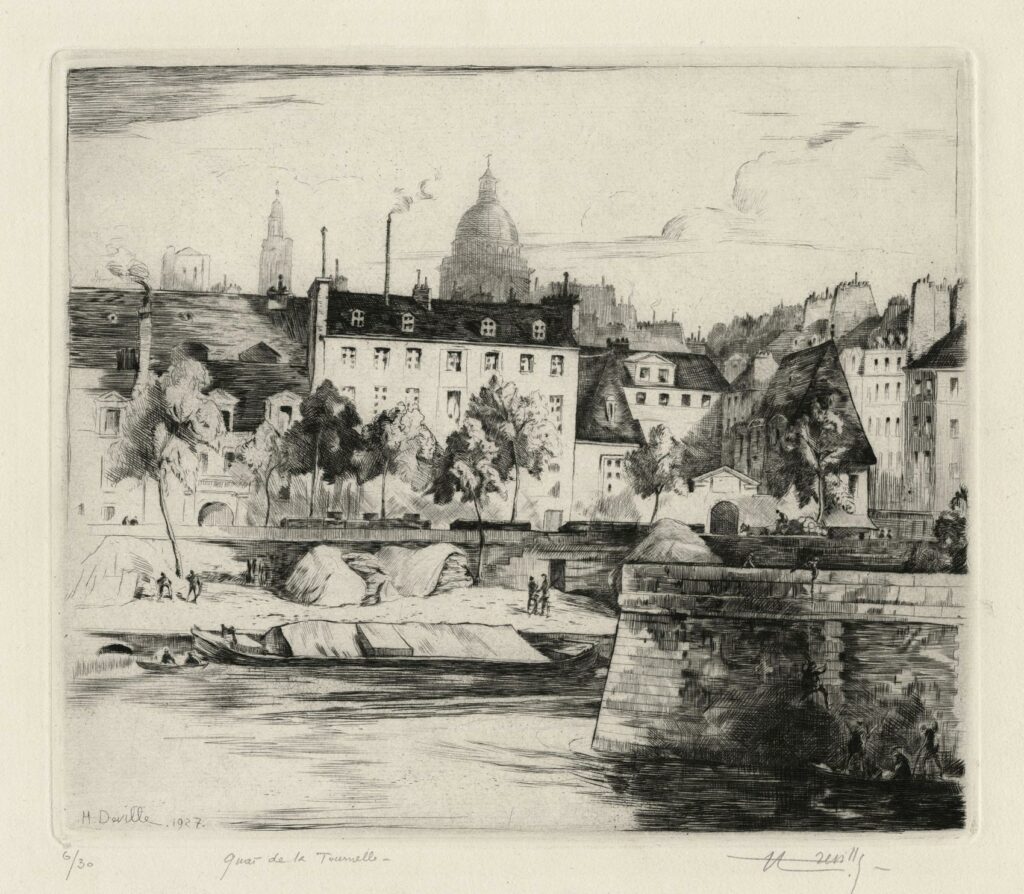 Deville – Le Quai de la Tournelle
