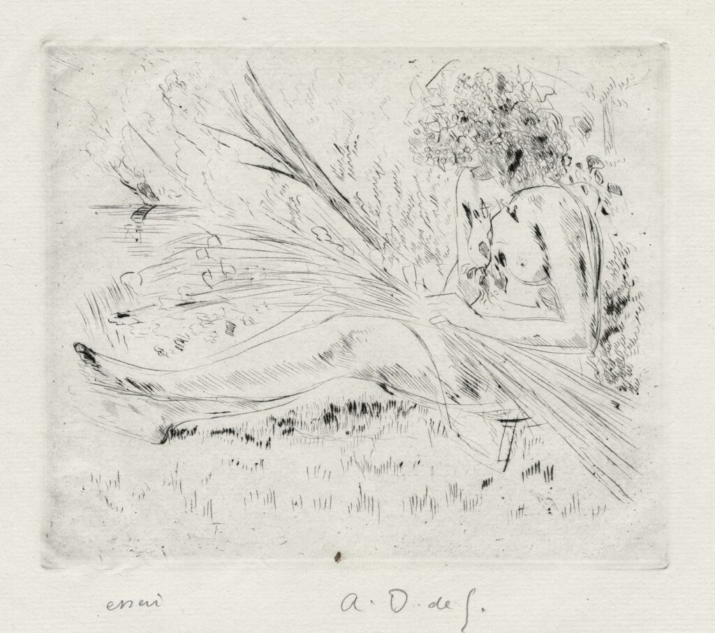 Dunoyer de Segonzac – Petite Bacchante