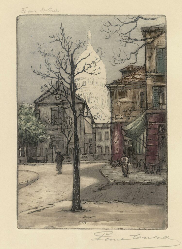 Gen Paul – Façade de Saint-Pierre, Montmartre