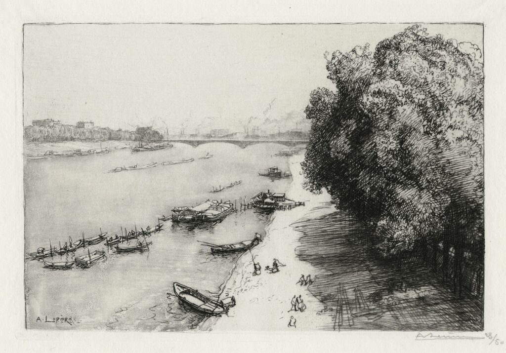 Lepère – La Seine au Pont National