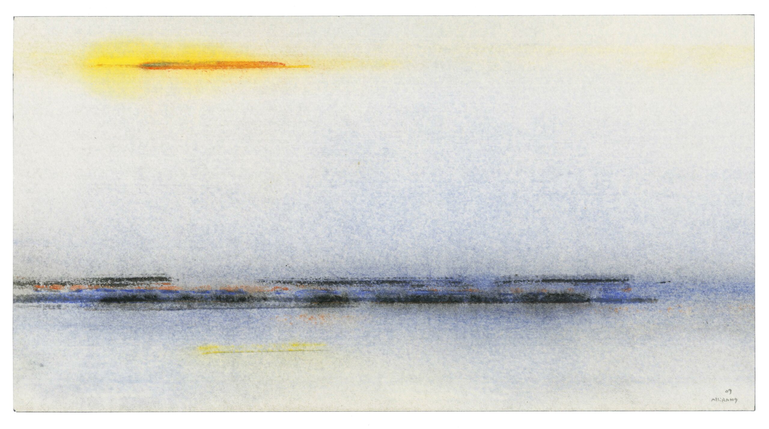 Renaud ALLIRAND, Sans titre, 2009, Gouache, Galerie Paul Prouté Paris