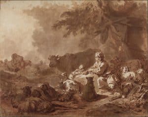 La halte de la caravane
