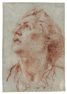 Tête d'homme de profil