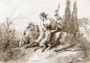 Famille de satyres
