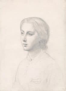 Portrait de jeune fille