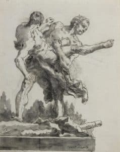 Hercule étouffant Antée