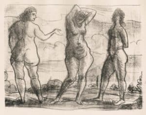 Trois baigneuses