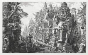 Voies romaines bordées de monuments funéraires